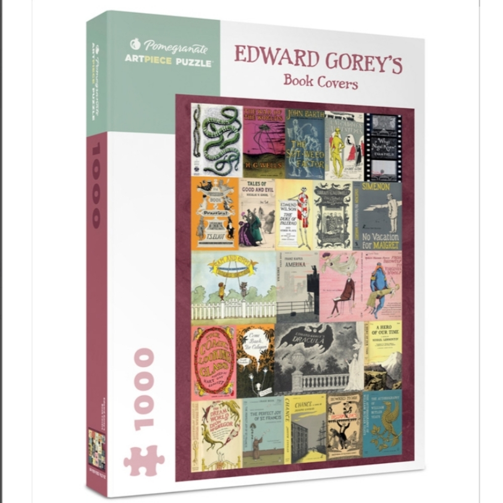 Pomegranate Edward Gorey's Book Covers Puzzle